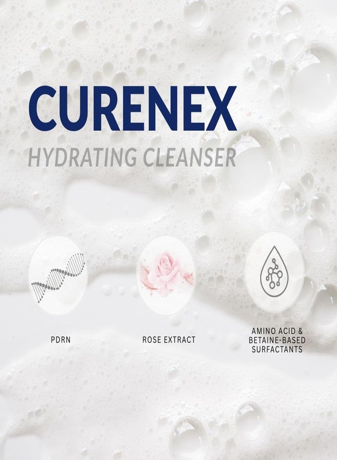 CURENEX Hydrating Cleanser – Advanced PDRN & Rose Extract Formula | Gentle Foaming Face Wash for Deep Cleansing, Hydration & Skin Barrier Support – 5.07 fl.oz - Image 2